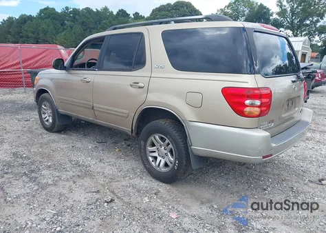 2004 Toyota Sequoia Sr5 V8 z USA, uszkodzony, nr VIN 5TDZT34A54S232096